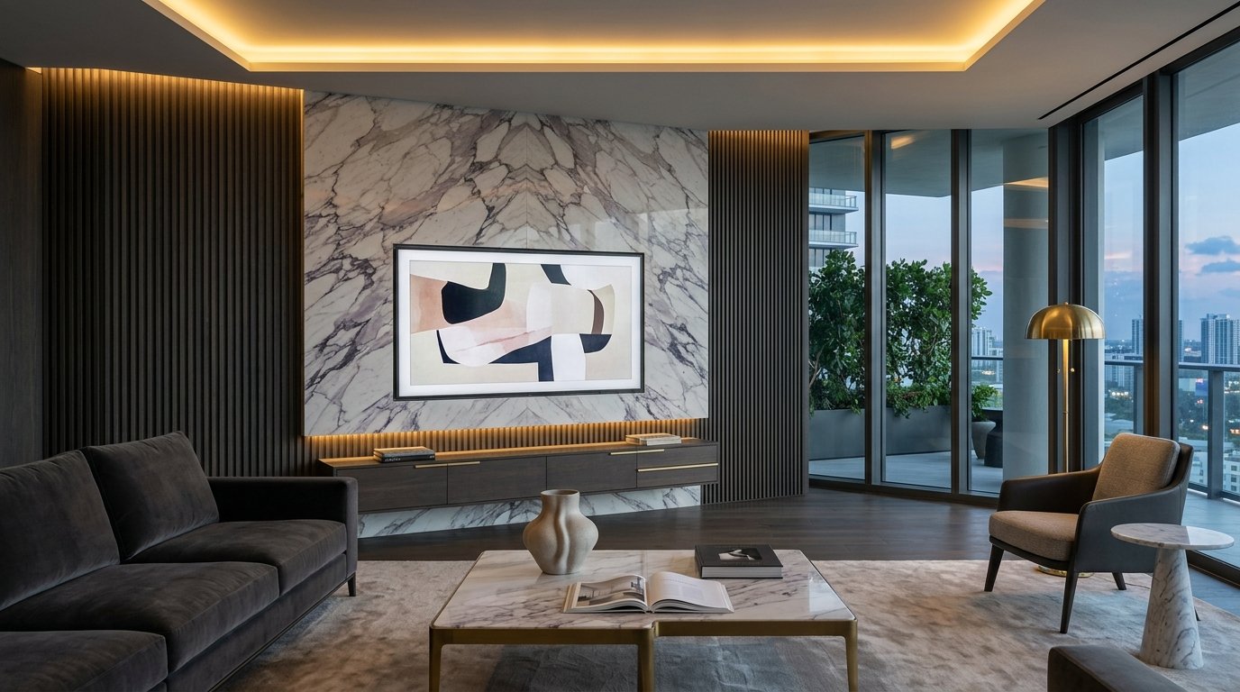 Living Room Consoles & Media Architecture